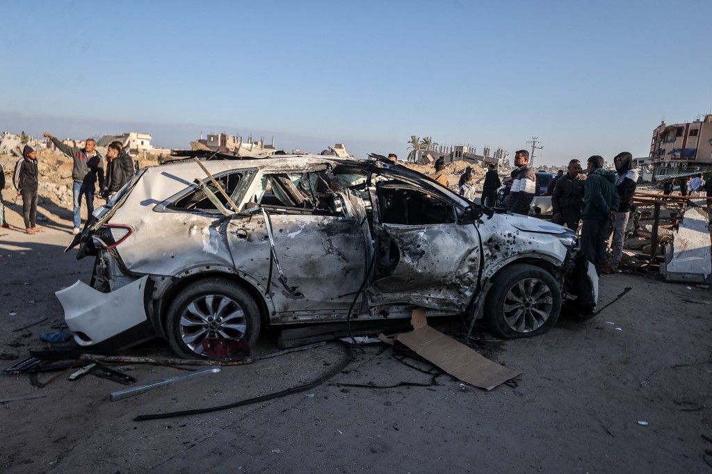 Egy nemzetközi segélyszervezet emblémájával visszaélő terroristákat iktatott ki Izrael fegyveres ereje (Illusztráció, forrás: Anadolu via AFP)