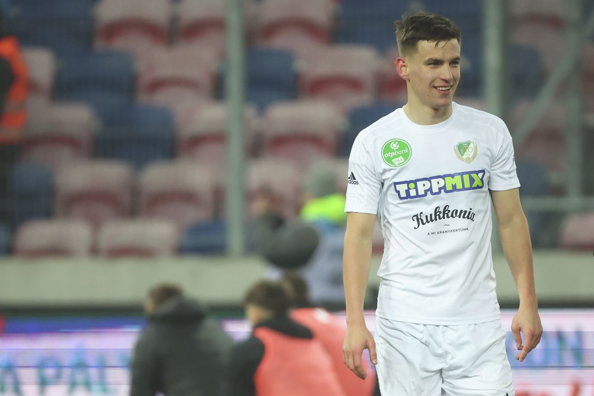 Vitális Milán remekelt az MTK ellen, de Borbély Balázshoz hasonlóan ő sem szállt el (archív kép)