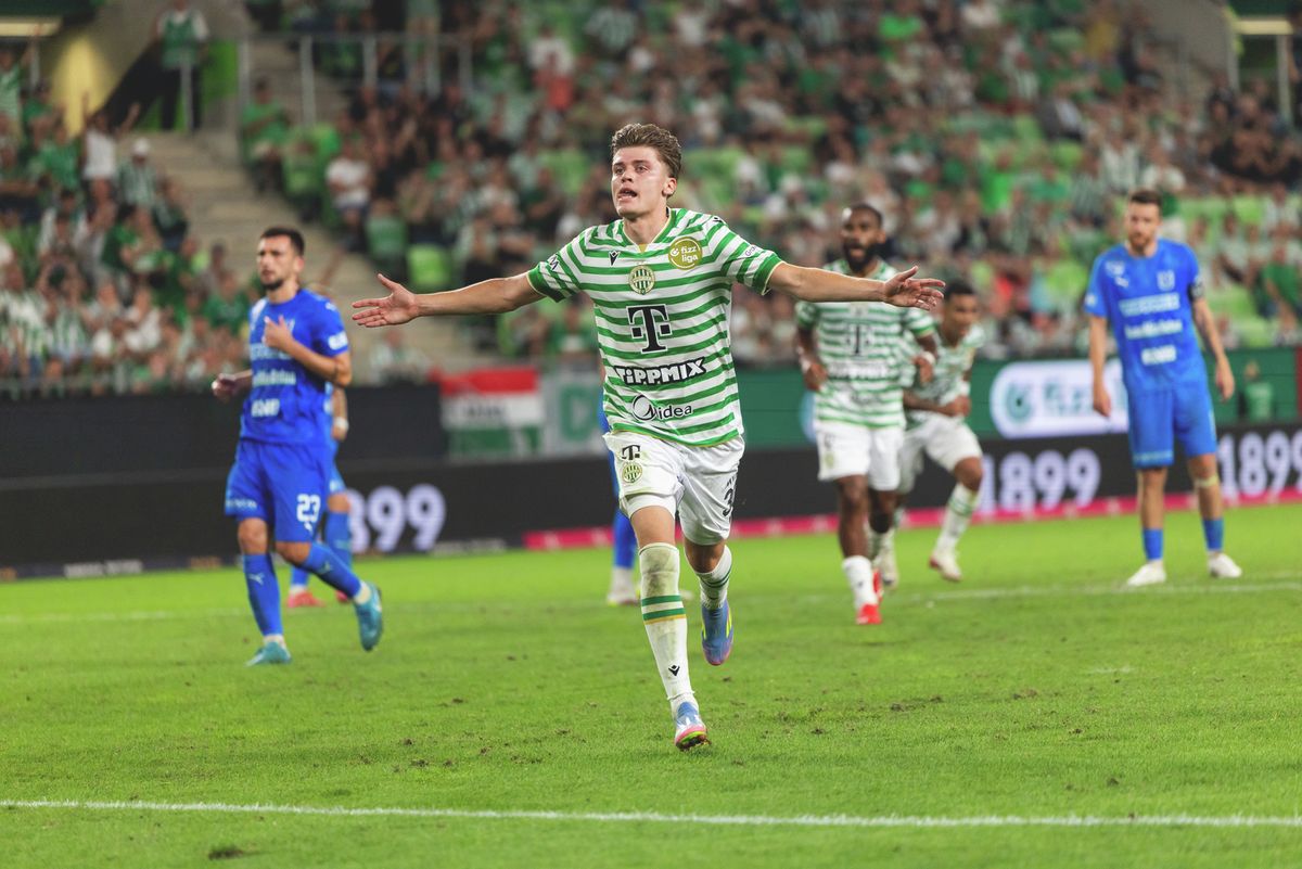 Gruber Zsombor remekelt a Ferencváros Kazincbarcika és Nyíregyháza elleni mérkőzésén