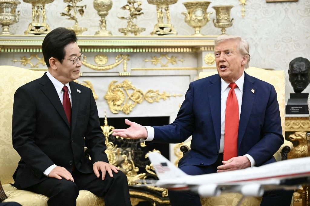 Trump a Fehér Házban fogadja Dél-Korea elnökét