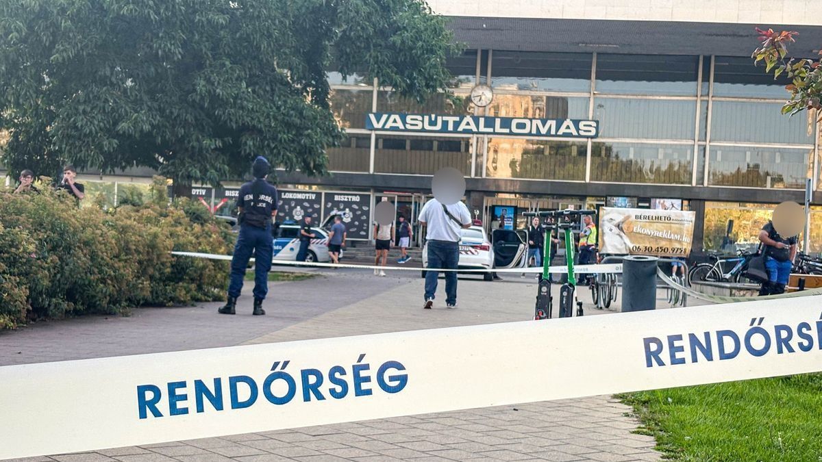 Nyakon szúrtak egy embert a szolnoki vasútállomás környékén
