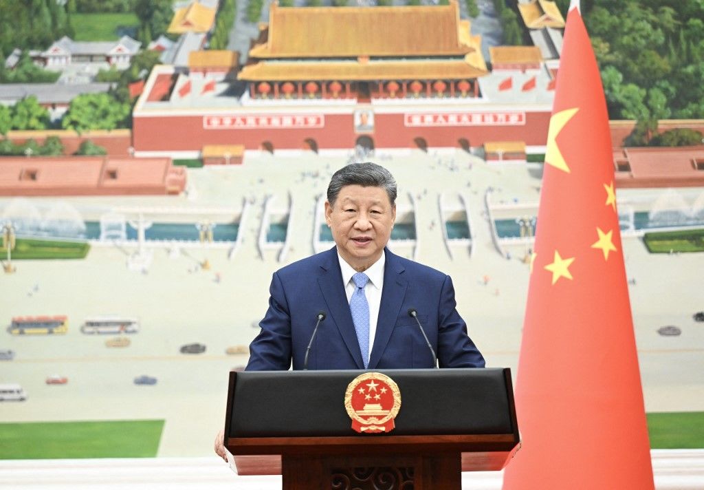 Hszi Csin-ping kínai államfő (Fotó: XIE HUANCHI / XINHUA)