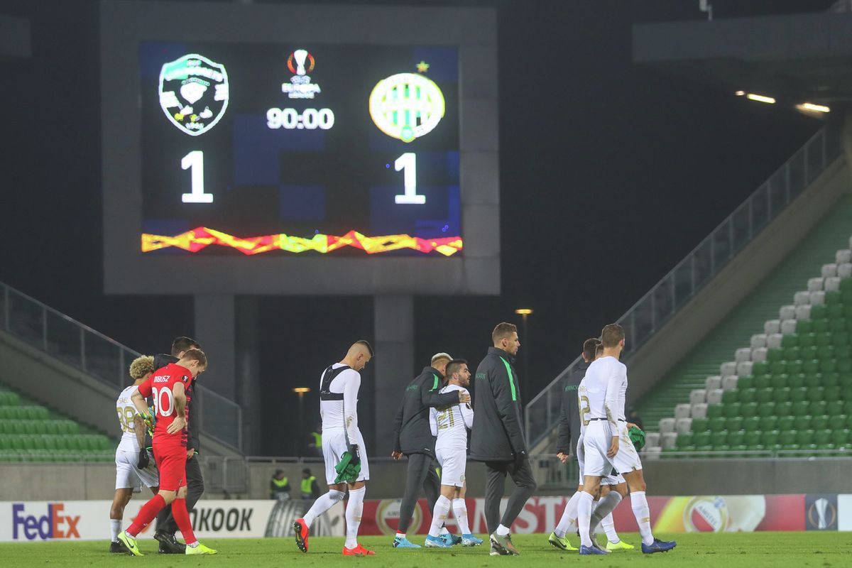 Amikor legutóbb a Ludogorec otthonában játszott az FTC, az 1-1-es döntetlen után szomorúan távozott