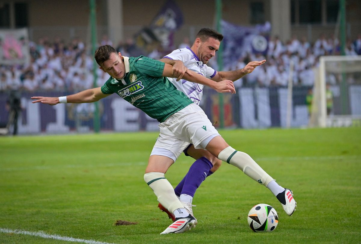 Daniel Stefulj (balra) az UEFA eltiltása miatt kihagyja az AIK elleni párharc első meccsét