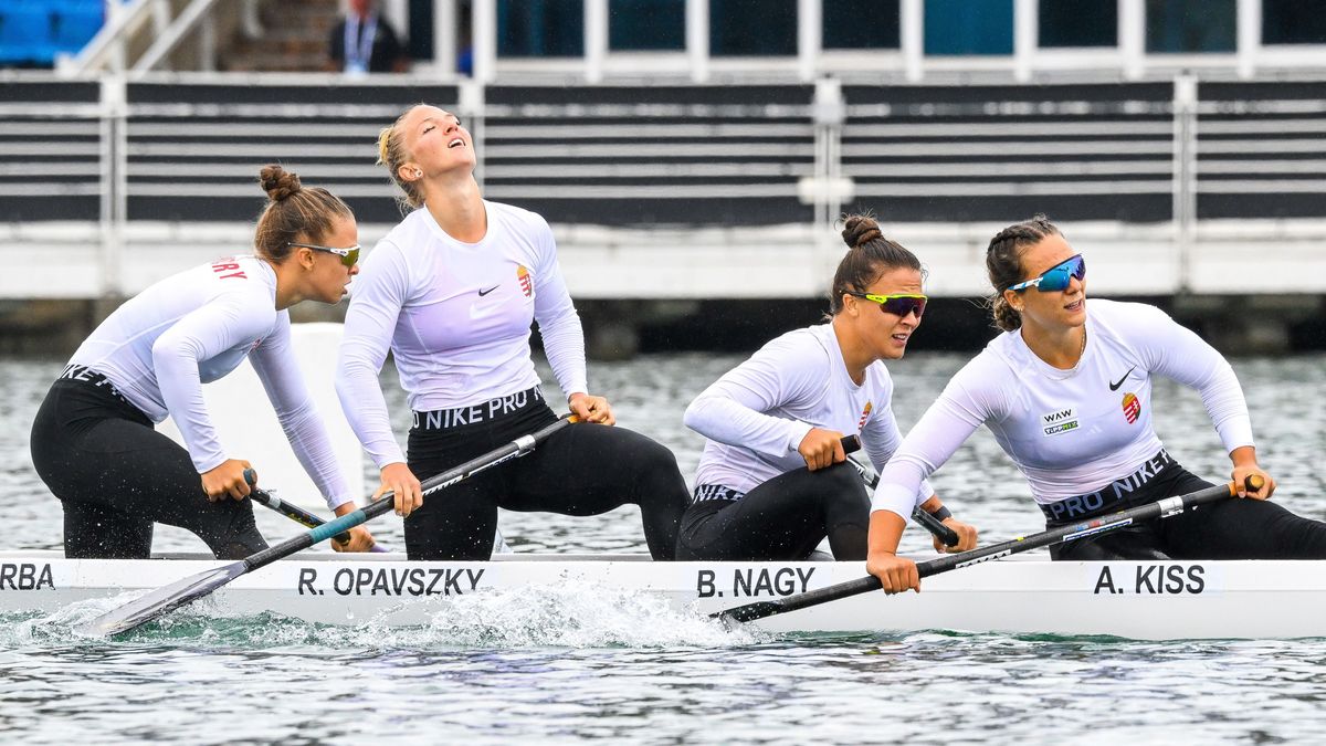 Női kenunégyesünk lemásolta a férfiakat, de egy páros bronz is összejött