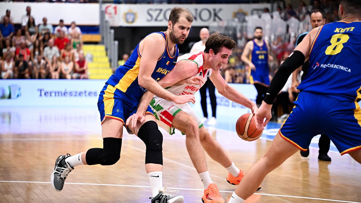 Nate Reuvers a magyar csapat egyik legjobbja volt a mérkőzésen.