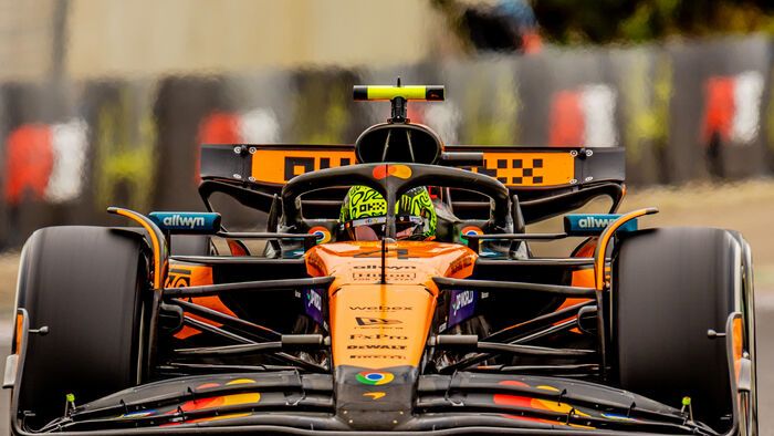 Lando Norris a riválistól eltérő stratégiát választott.