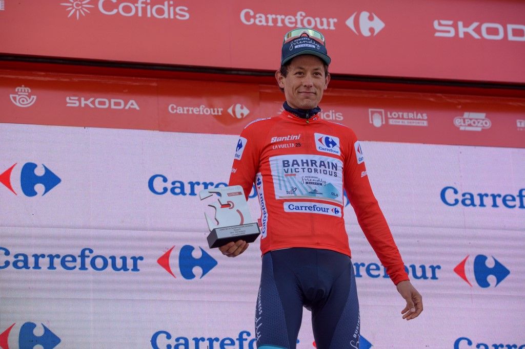 Valter Attila jövő évi csapattársa, Torstein Traeen a Vuelta a Espana új piros trikósa