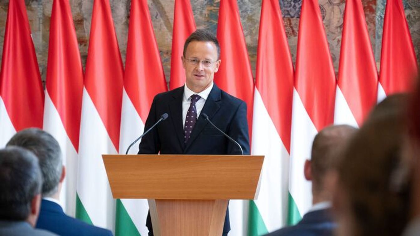 Hungarian FM Peter Szijjarto (Photo: MTI)