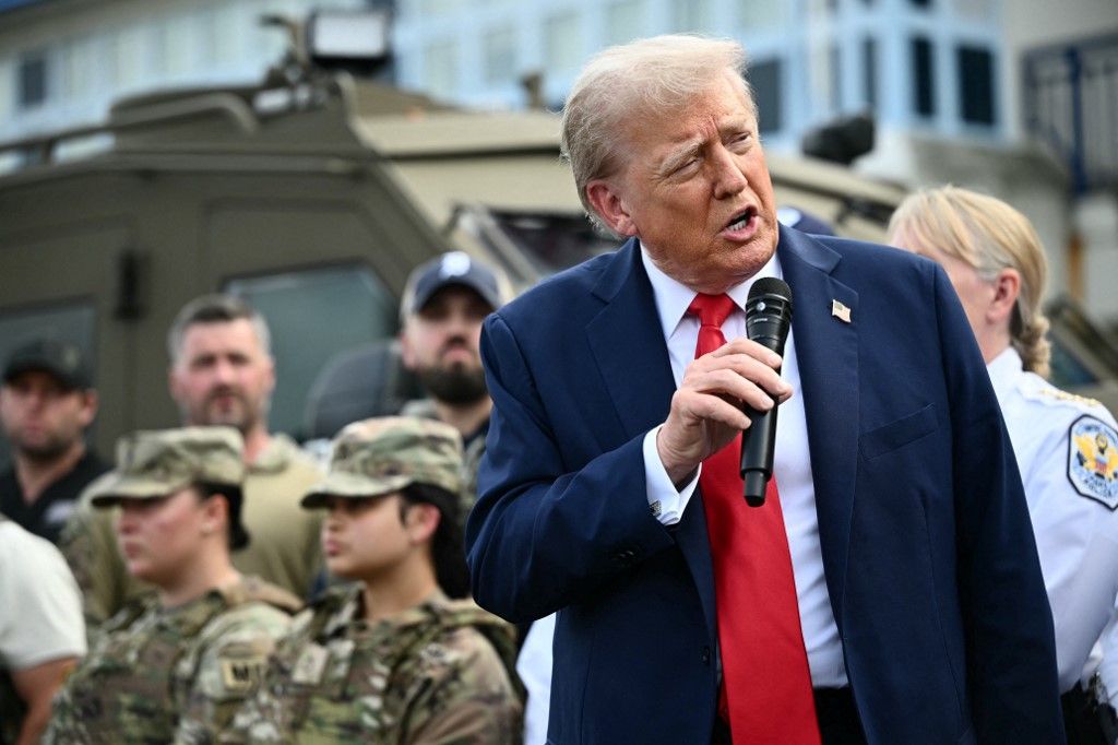 Trump győzelmet aratott (Fotó: AFP)