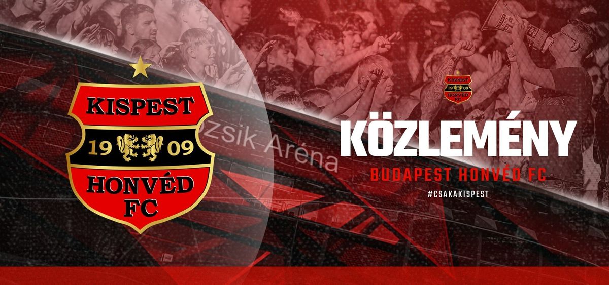 A Honvéd a hivatalos oldalán tett ki közleményt