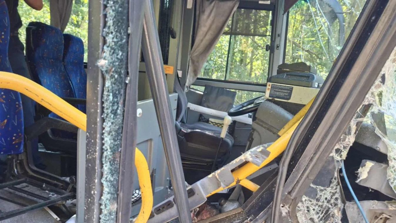 Buszbaleset a Mátrában 2025.08.27-én.
gyongyosma.hu