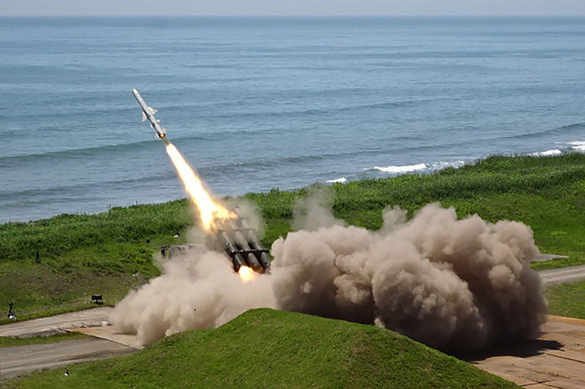 Amerika Typhon szárazföldi rakétarendszert telepít Japánba (Fotó: HANDOUT / Japan Ground Self-Defense Force)