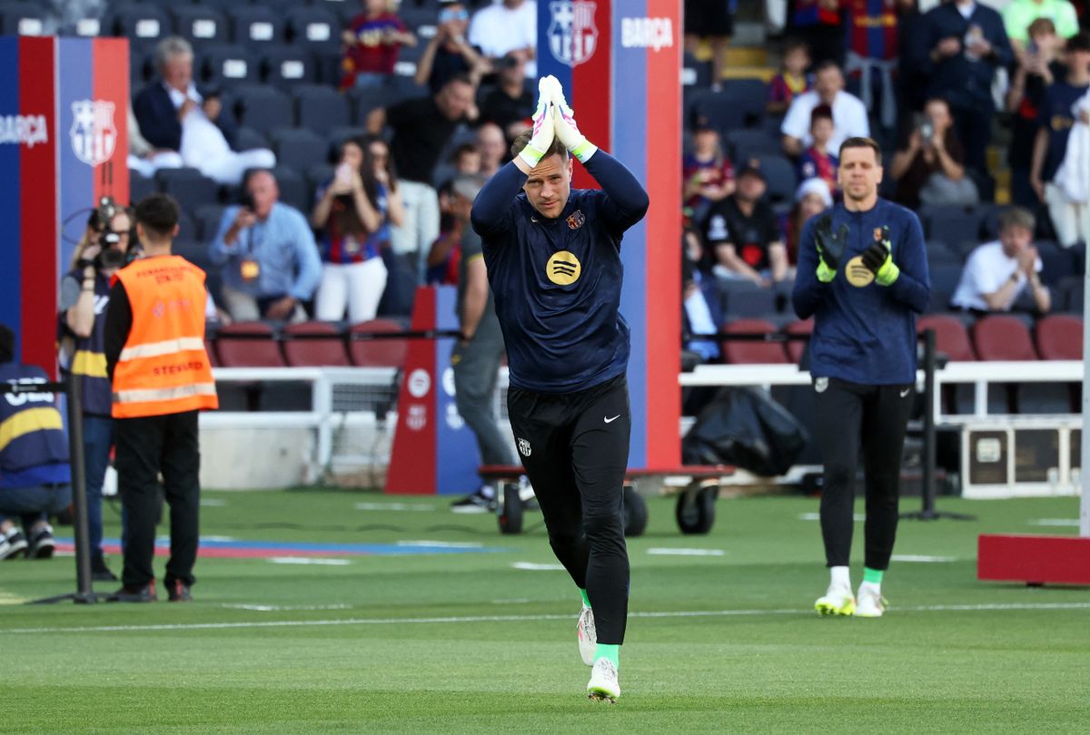 Marc-André ter Stegen tavasszal még nagy taps közepette tért vissza a Barcelona stadionjába