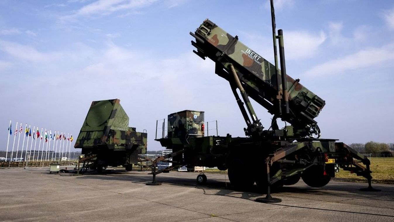 Patriot légvédelmi rendszer (Fotó: AFP)