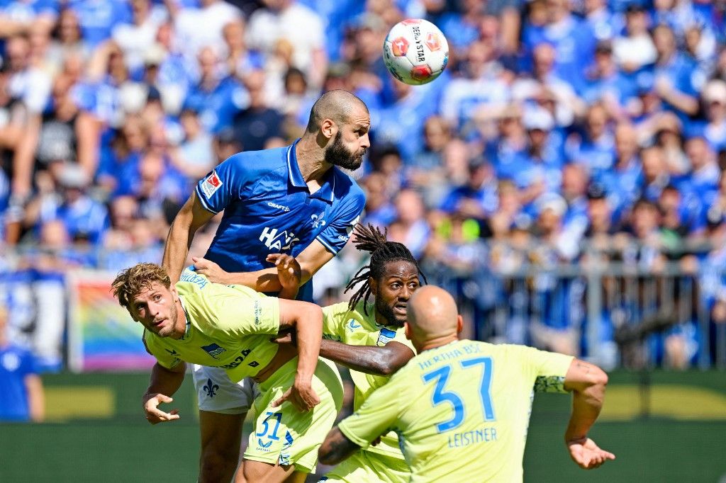 Dárdai Márton sem tudott segíteni abban, hogy Darmstadtban győzzön a Hertha BSC