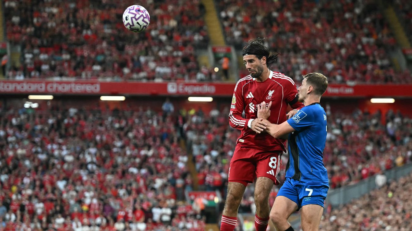 Szoboszlai Dominik kezdő volt a Liverpoolban