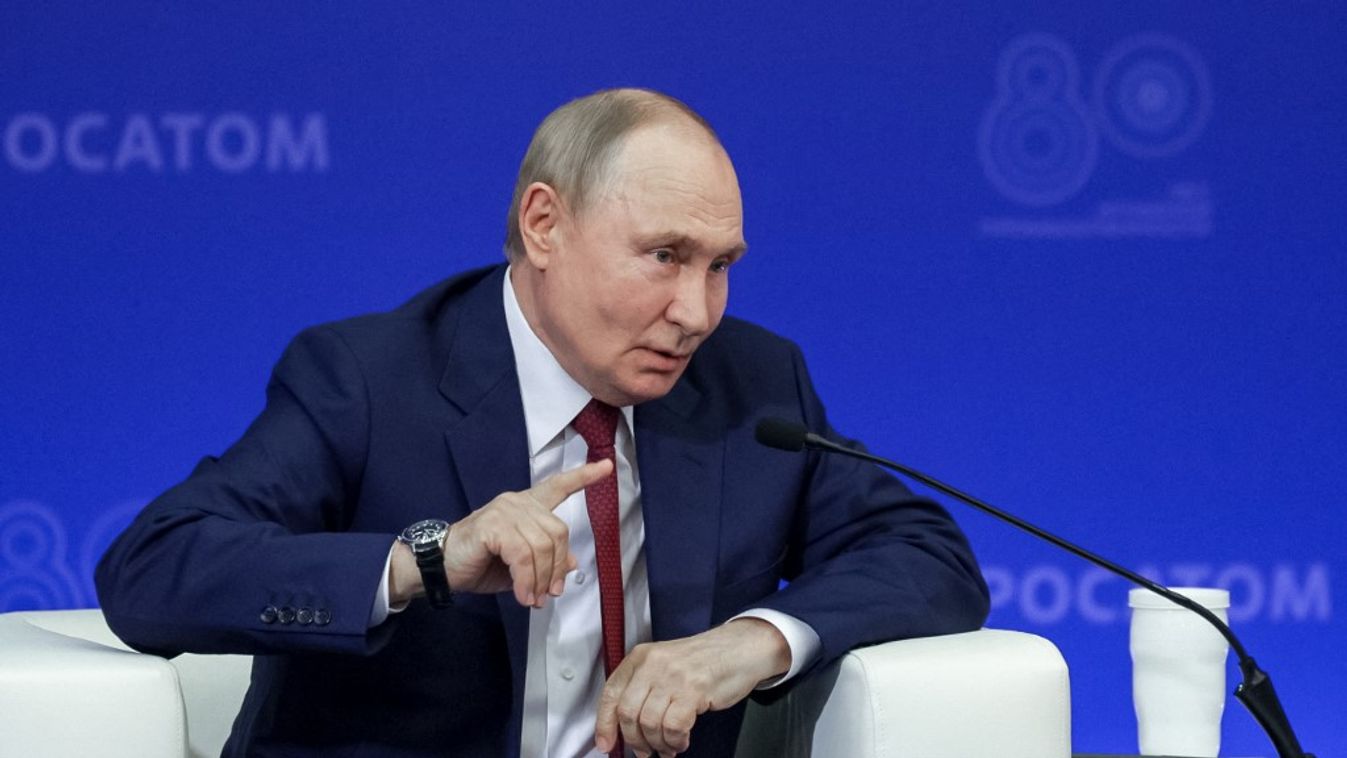 Vlagyimir Putyin orosz elnök (Fotó: AFP)