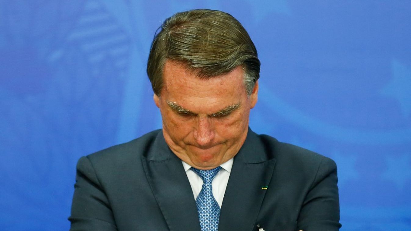 Jair Bolsonaro volt brazil elnök (Fotó: AFP)