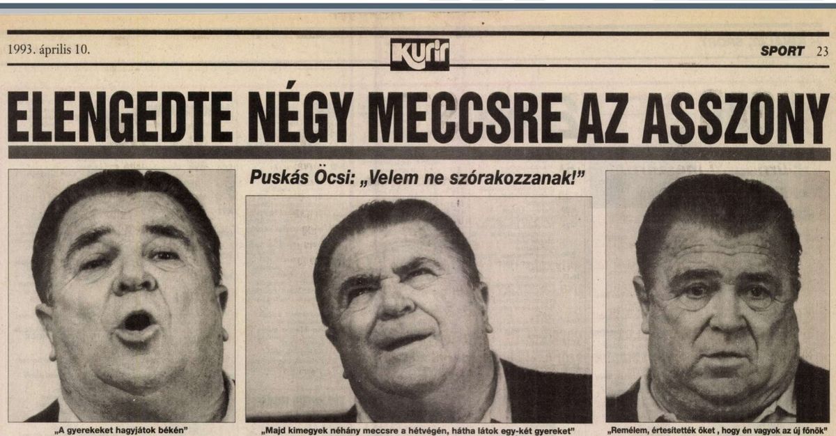 Puskás Öcsi viharos körülmények között lett magyar szövetségi kapitány