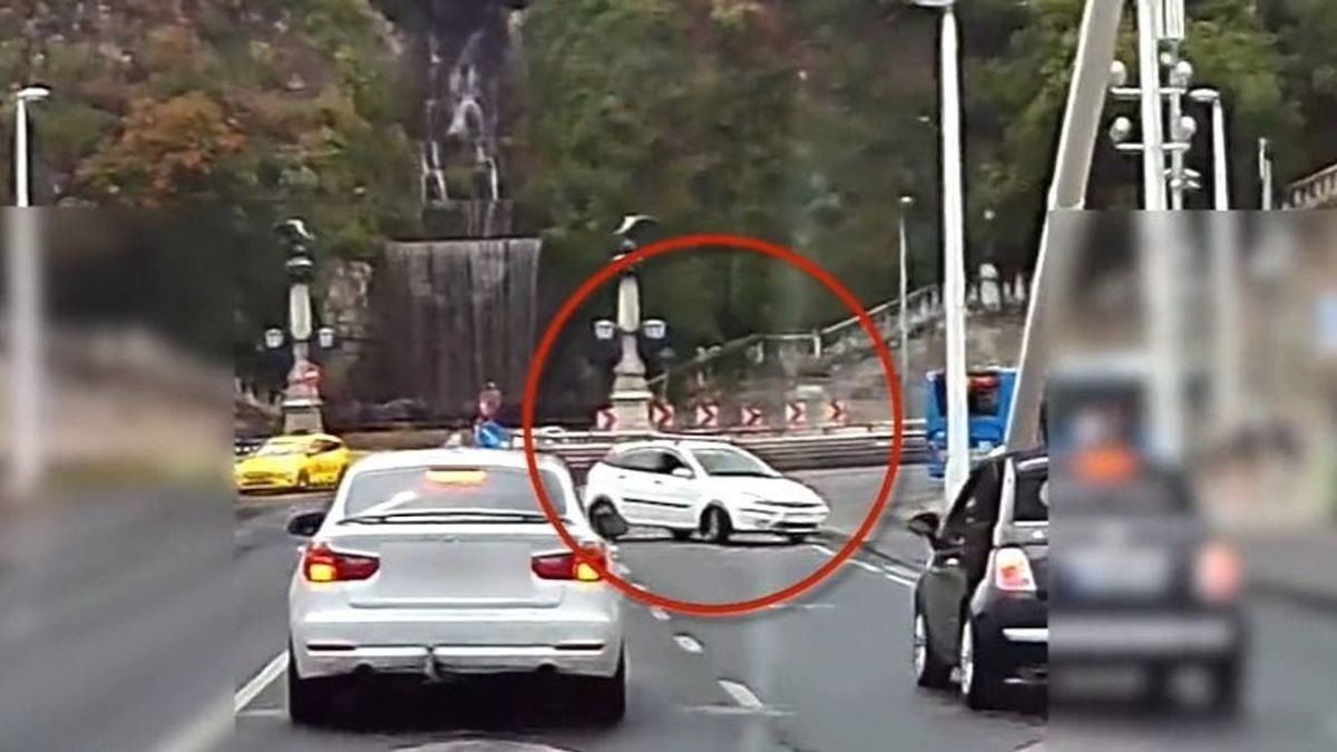 Ugrott a jogosítványa az Erzsében hídon ügyetlenkedő sofőrnek