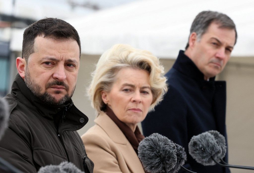 Egyedül Magyarország áll az ukrán uniós-csatlakozás útjában Fotó: FERENC ISZA / AFP