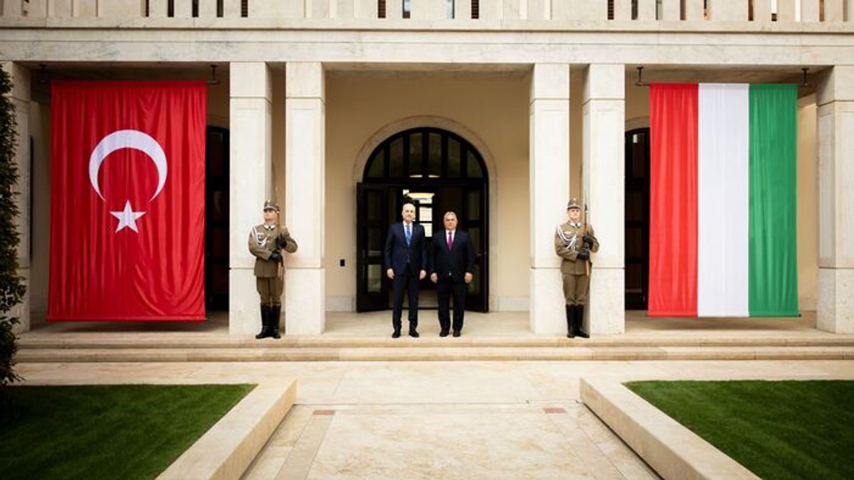 PM Orban Meets Speaker of Turkish Grand National Assembly