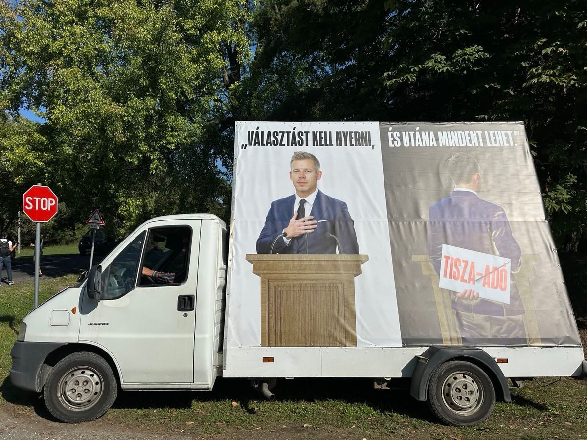 Fidesz plakátok Kötcsén