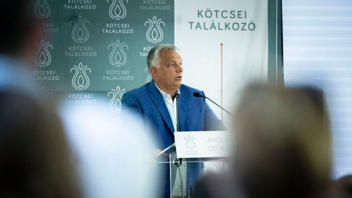 PM Orban To Set Direction In Kotcse