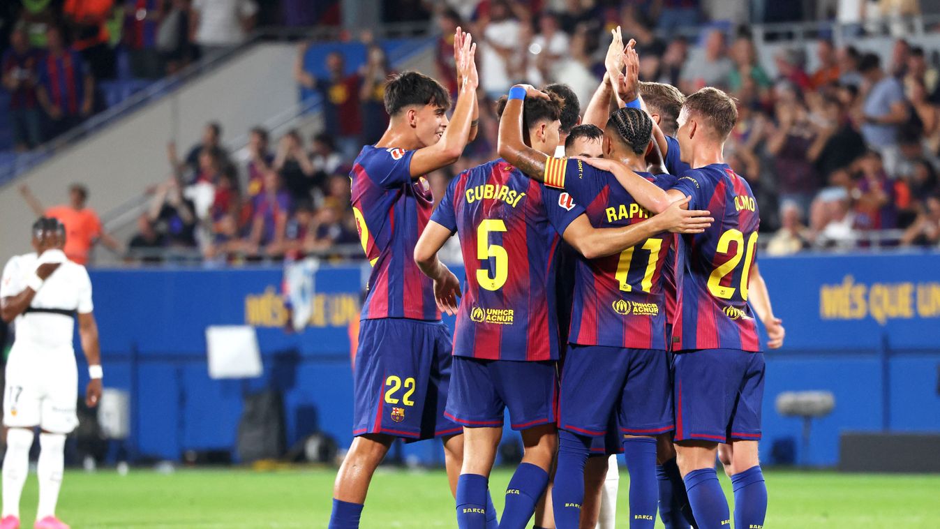 A Barcelona vasárnap hat gólt rúgva nyert