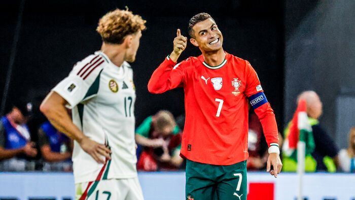 Magyarország - Portugália vb-selejtező  Ronaldo