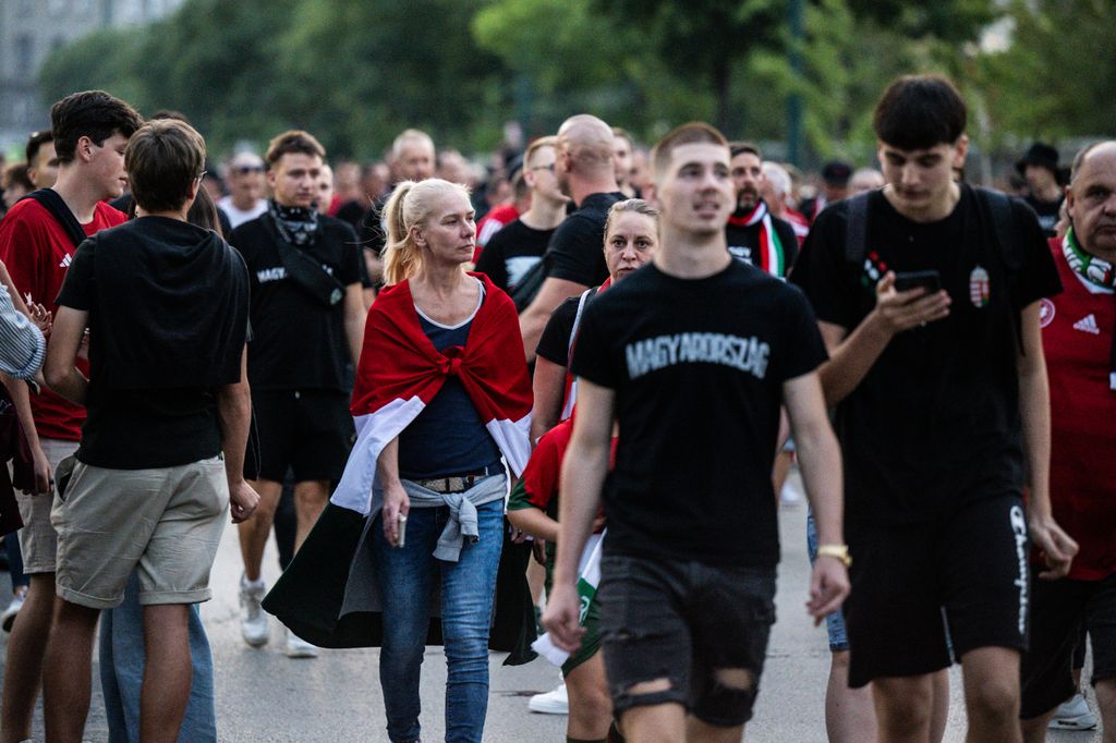 Magyarország - Portugália vb-selejtező szurkolók