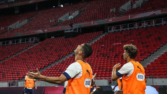 Portugál válogatott edzése
Cristiano Ronaldo