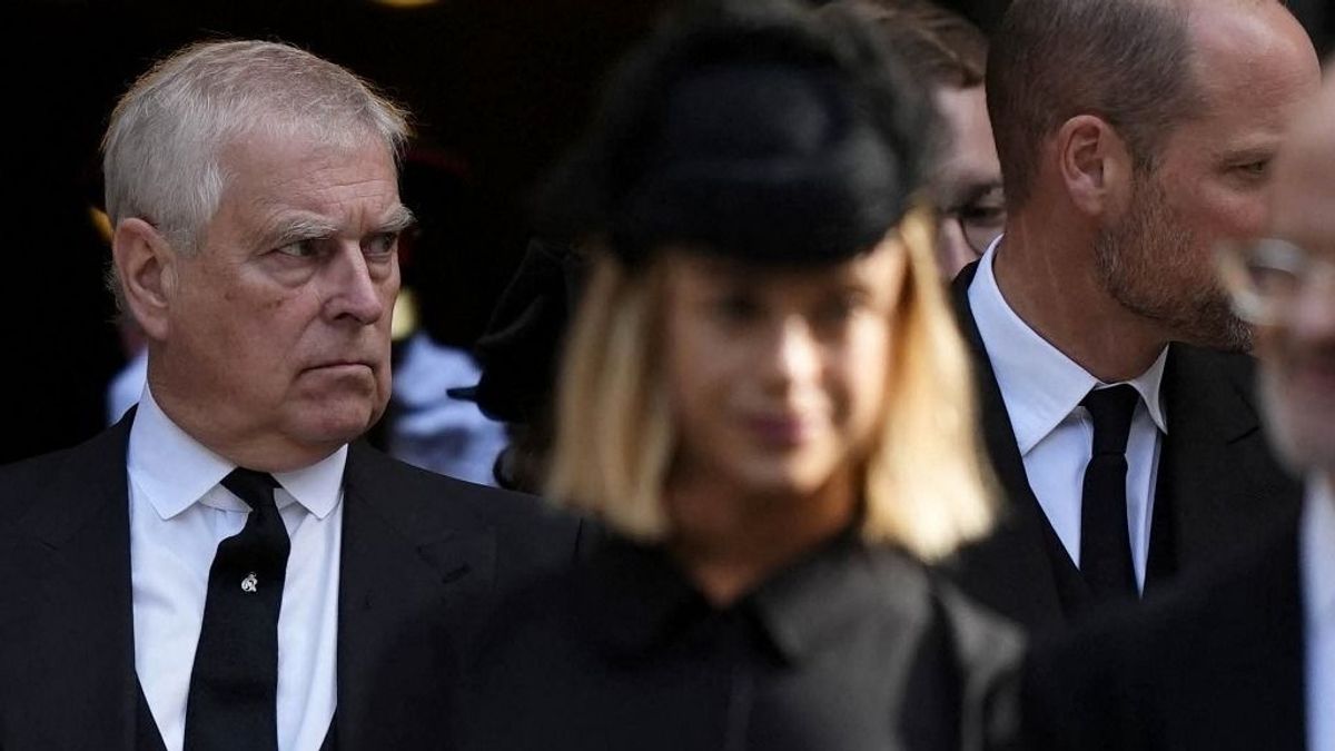 A királyi család fekete báránya is megjelent Katalin hercegné temetésén