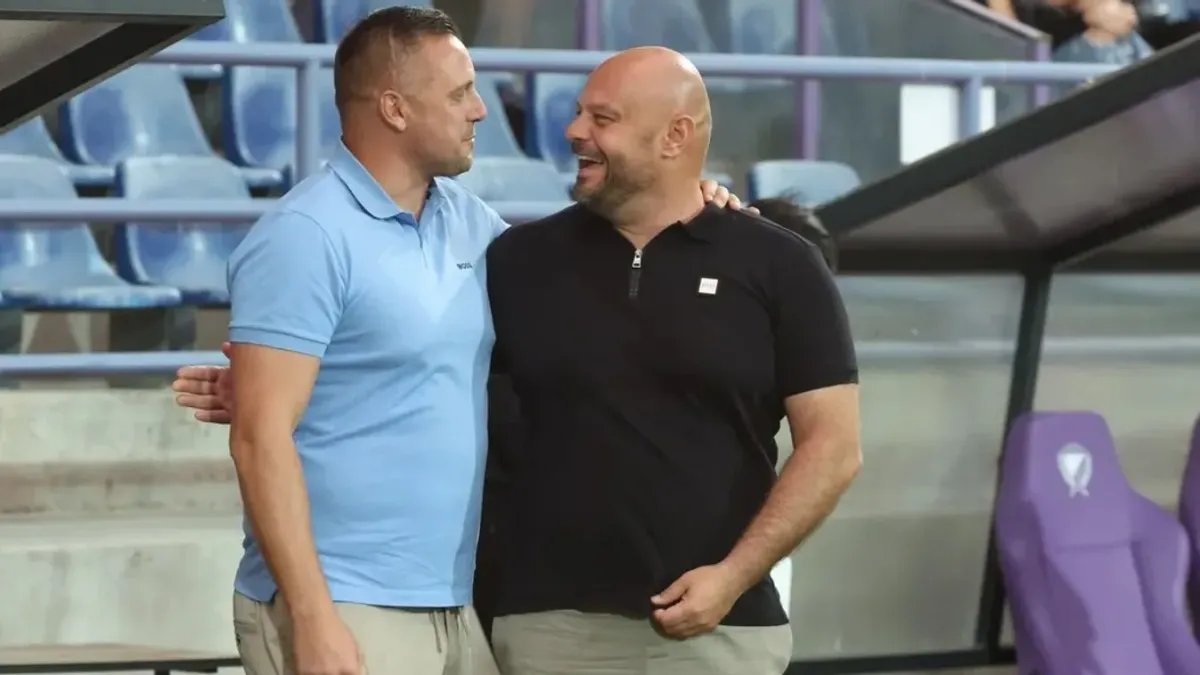 Feczkó Tamás (jobbra) és Tímár Krisztián (balra) ismét találkoztak.