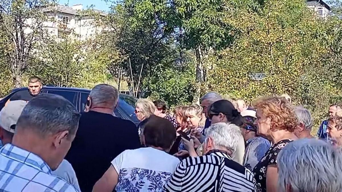 Egy ukrán falu lakói felléptek a kényszersorozás ellen + videó