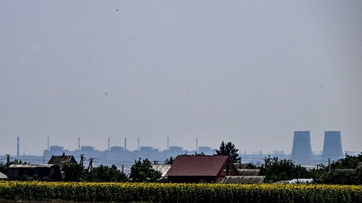 Zaporizzsjai atomerőmű: két ukrán drón az oktatóközpont felett robbant fel