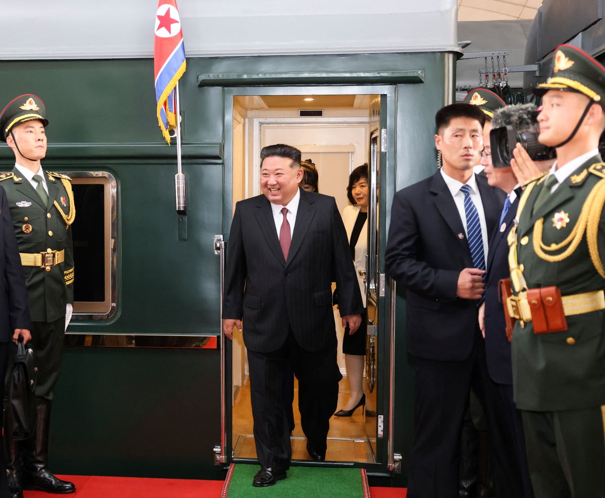 Kim Dzsongun és a rejtélyes zöld vonat