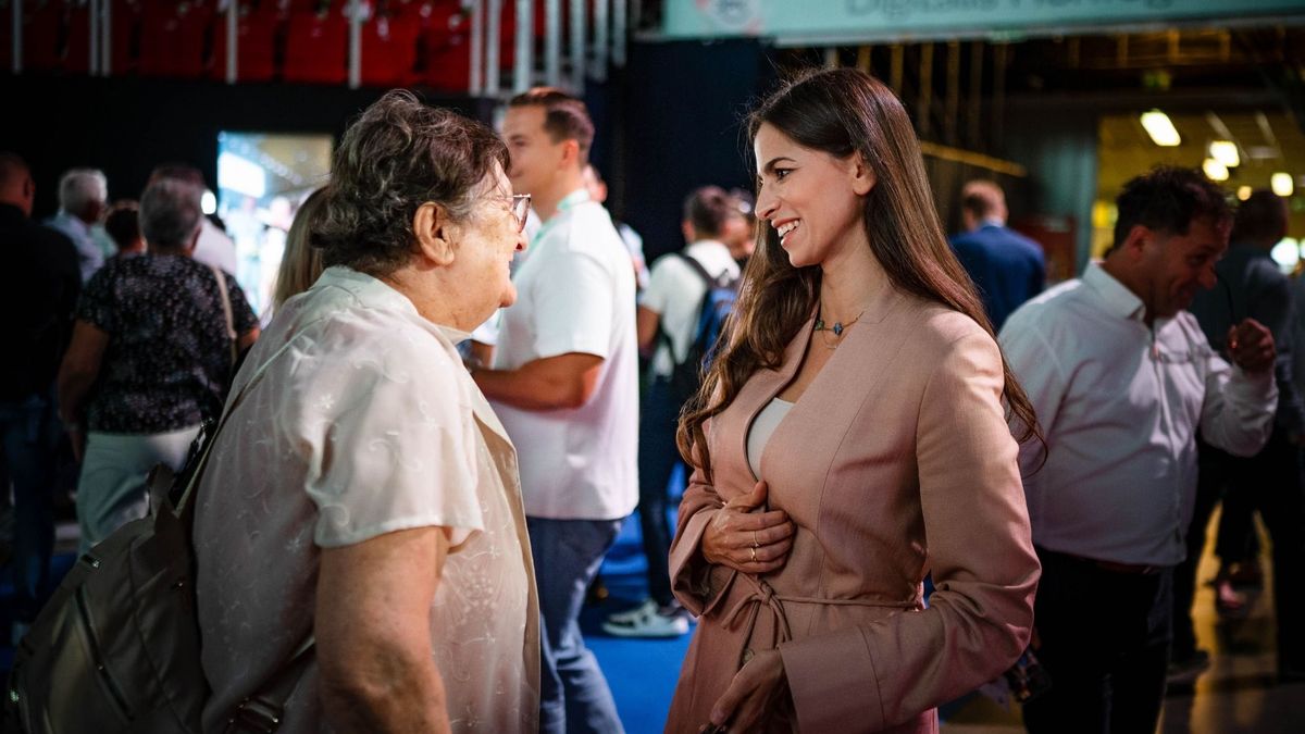 Így érzi magát Szentkirály Alexandra a DPK-találkozón