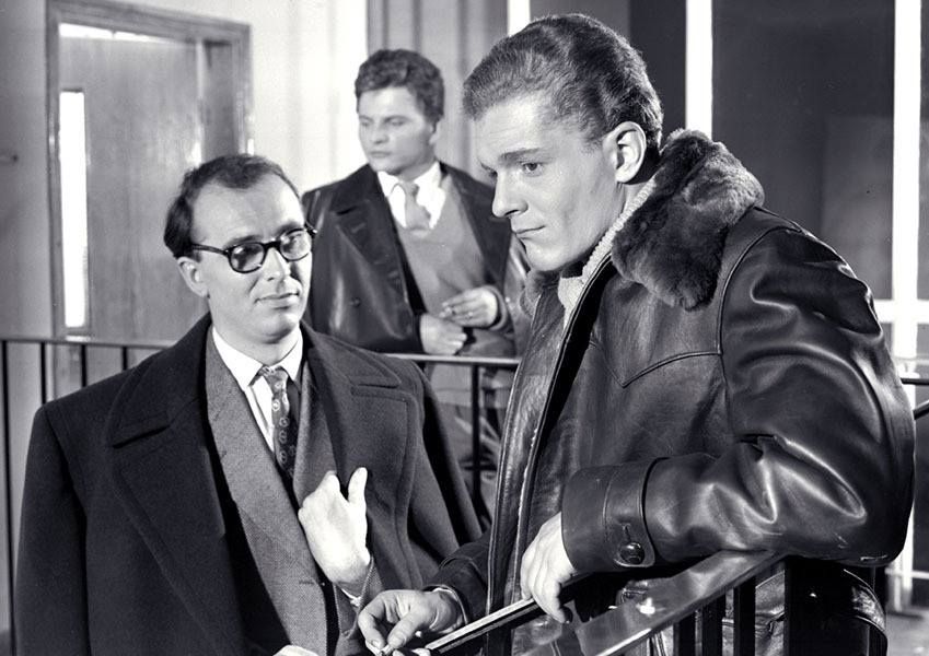 Szélesvásznú történelem: Kaló Flórián , Mécs Károly, és Szabó Gyula a Két emelet boldogság című filmben.