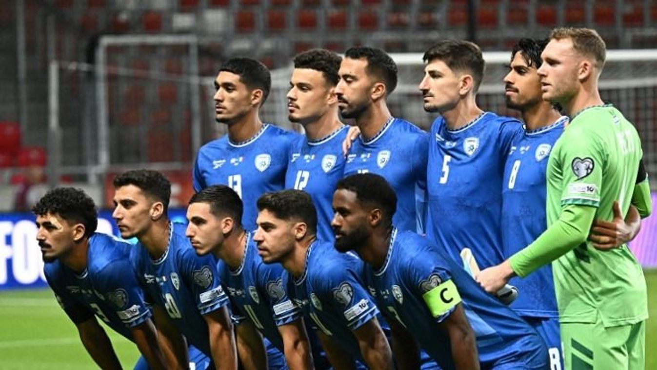 Az izraeli válogatott futballistái mit sem tehetnek a kialakult helyzetről