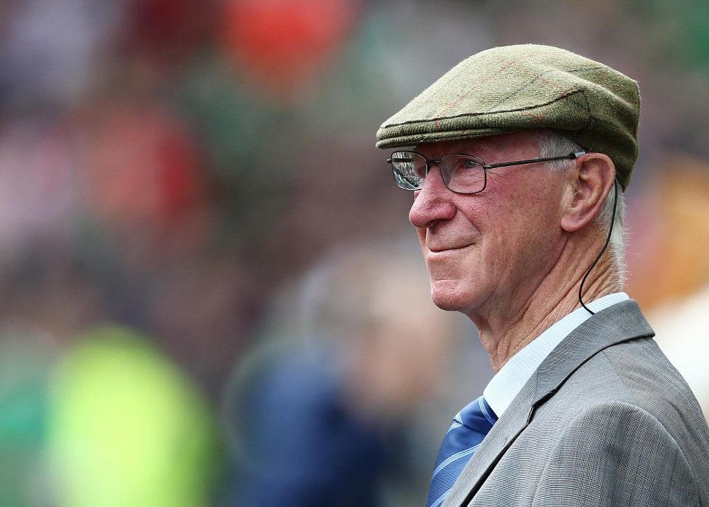 Jack Charlton before the Friendly Game football match between Republic of Ireland and England on June 7, 2015 at Aviva Stadium in Dublin, Republic of Ireland. Photo Matt West / Backpage Images / DPPI (Photo by MATT WEST / BACKPAGE IMAGES Ltd / DPPI via AFP)
