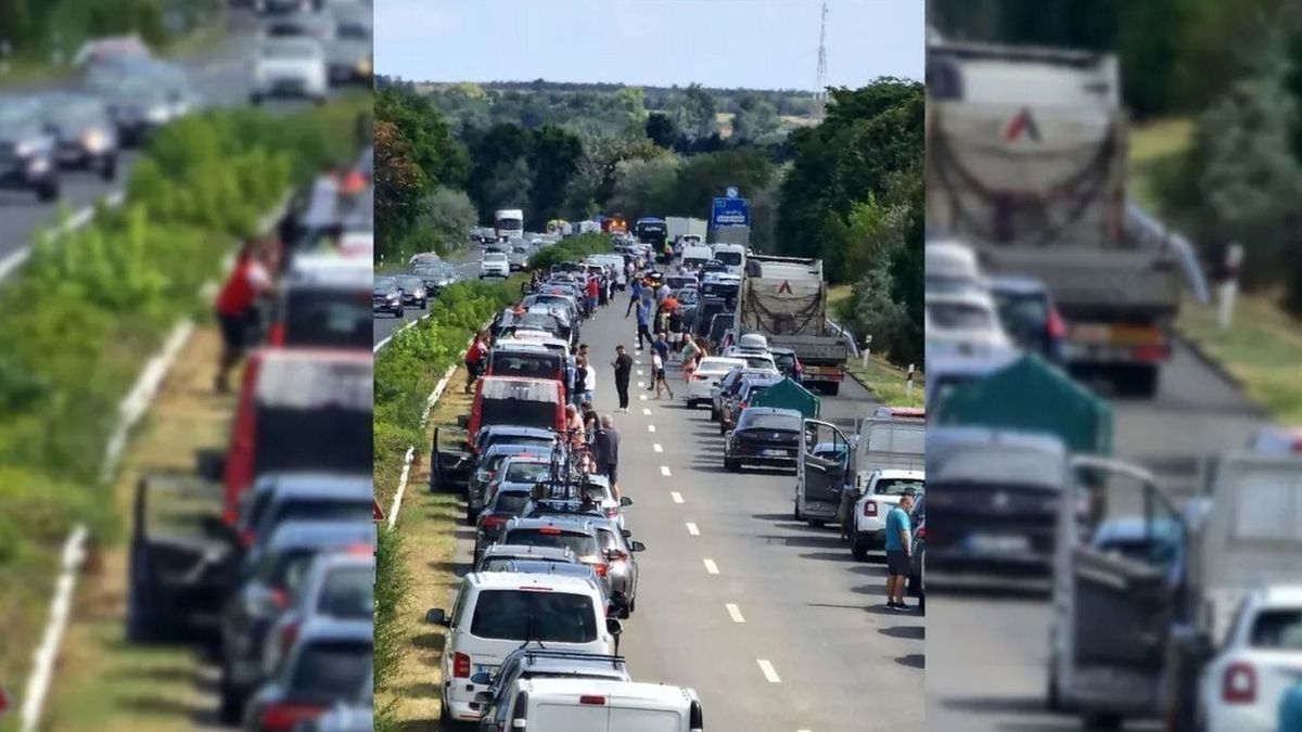 Teljes lezárás az M7-esen a Velencei-tónál: hídépítés miatt hatalmas torlódás várható