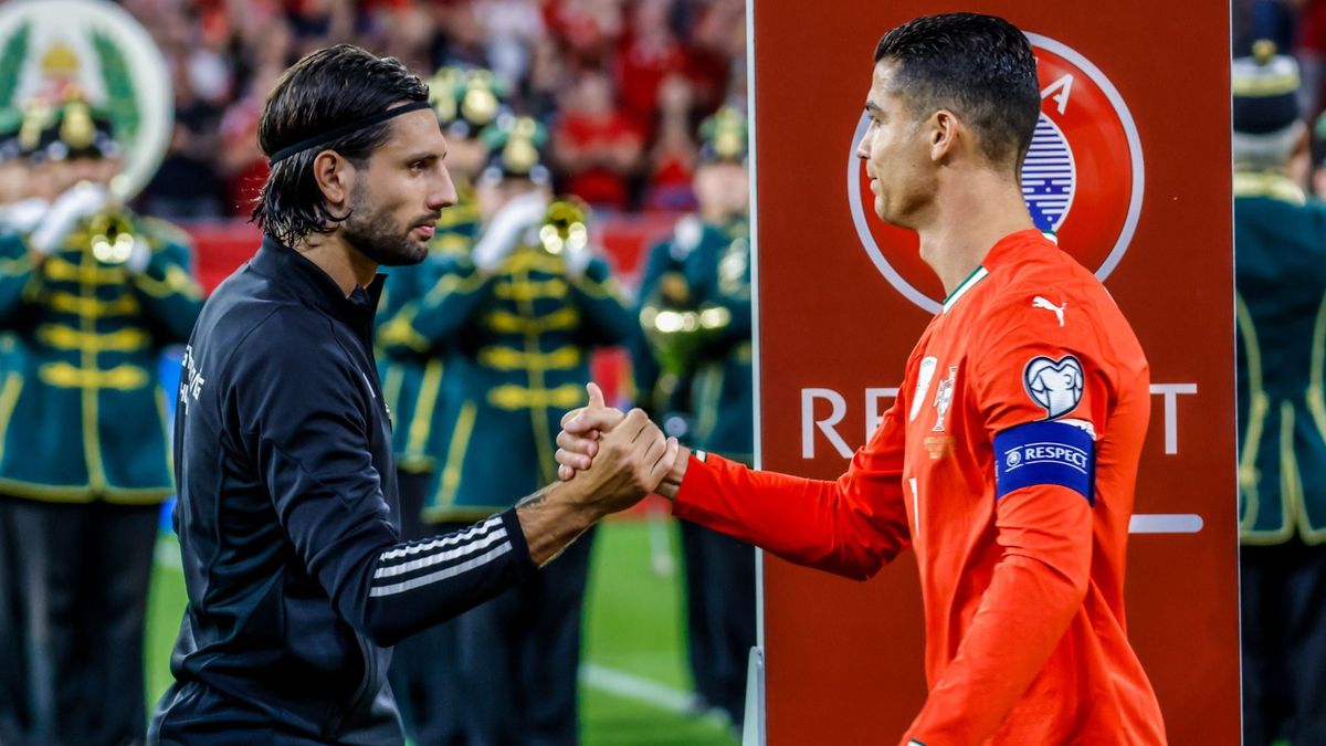 Cristiano Ronaldo üzent, miután a mezét nem adta oda az azt elkérő Szoboszlai Dominiknek