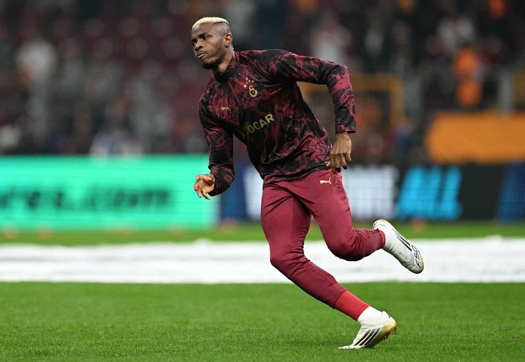 Victor Osimhen a török csapat színeiben az első BL-mérkőzésére készült a Galatasaray–Liverpool összecsapáson 