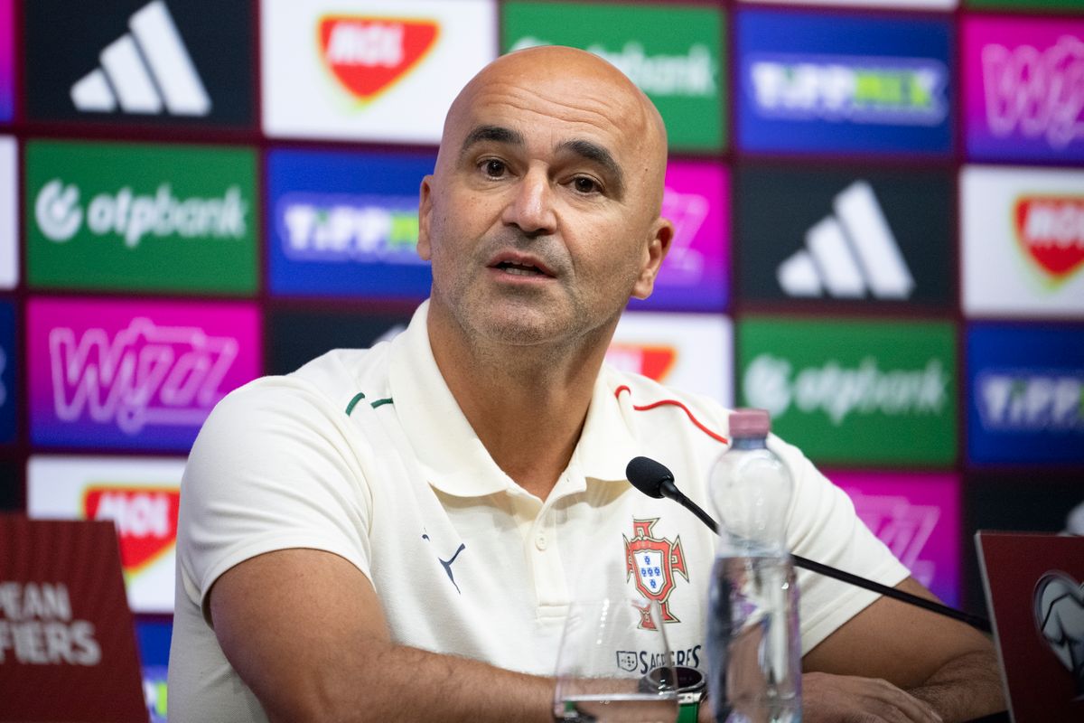 Roberto Martínez, a portugál válogatot szövetségi kapitánya