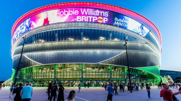 Robbie Williams koncert az MVM dómban