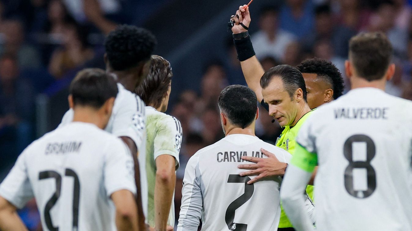 Dani Carvajal kiállítása nem segített a Real Madridon, de végül összejött a győzelem