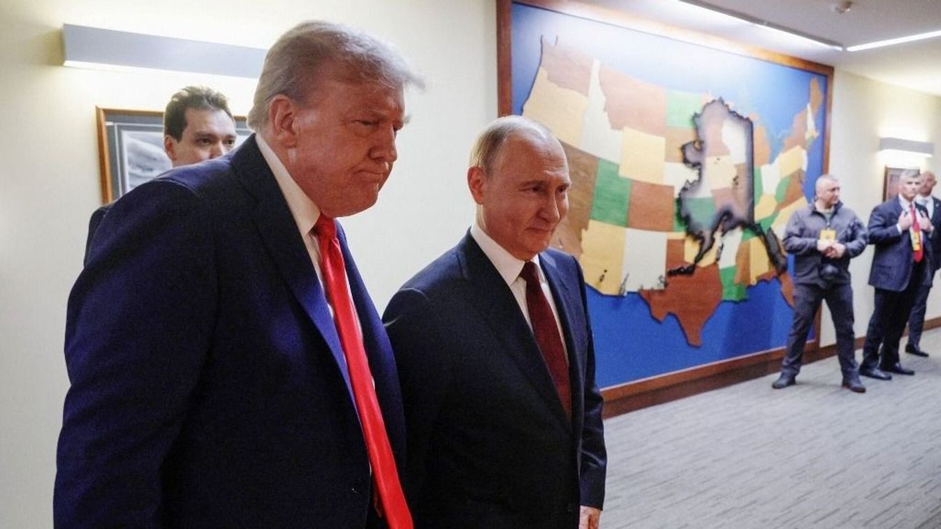 Putyin és Trump Alaszkában