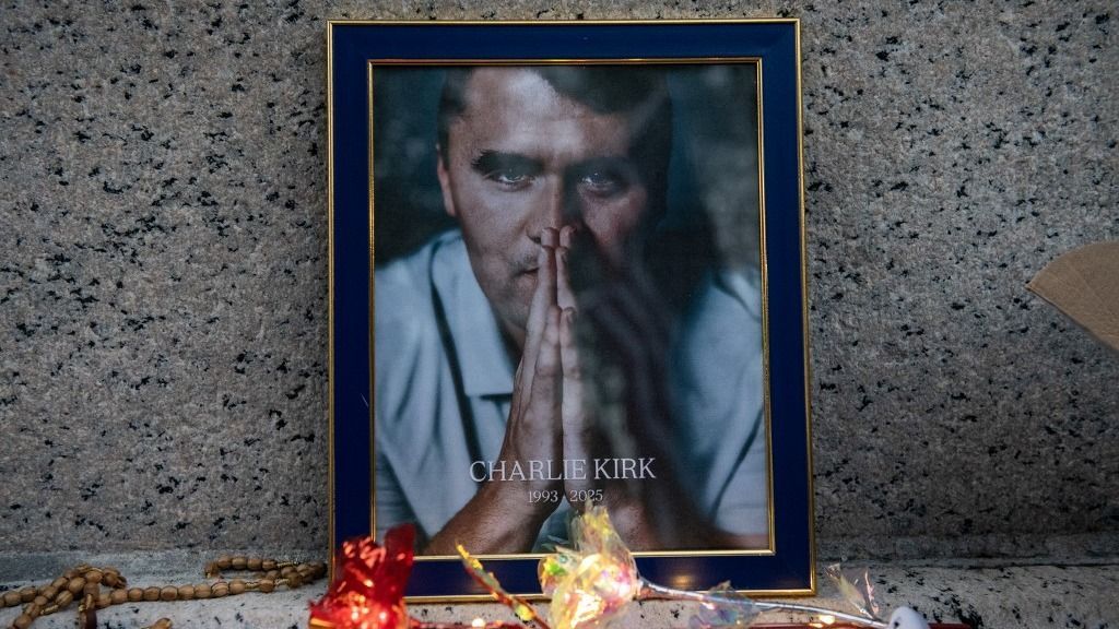 Charlie Kirk emlékére gyásznapot hirdettek (Fotó: AFP)